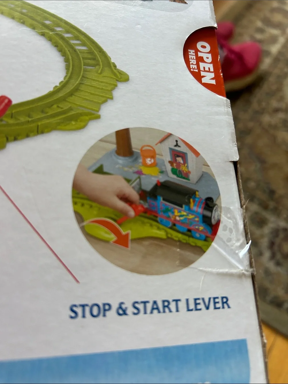 Fisher-Price Thomas & Friends Paint Delivery Set - Blue, Red, Yellow